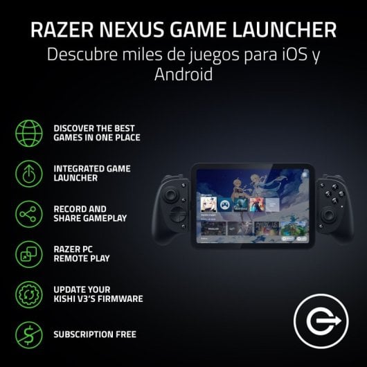 Controller Razer Kishi V3 Pro Mobile Gaming USB-C per Smartphone iPhone Android Controller Razer Kishi V3 Pro Mobile Gaming USB-C per Smartphone iPhone Android