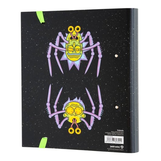 Carpeta 2 Anillas Rick Y Morty Mutant