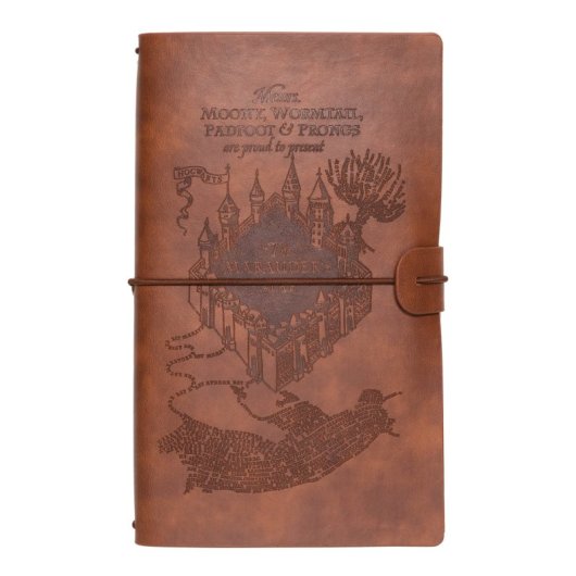 Harry Potter Reisenotizbuch mit Ledereinband