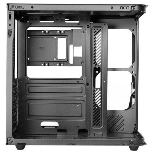 Mars Gaming Mc-curv Caja Gaming Atx Triple Cristal Templado Curvado Doble Cámara Usb-c Negro