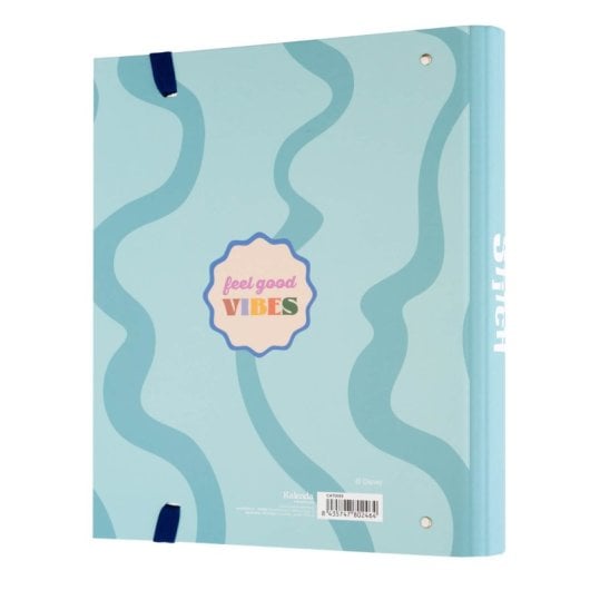 Carpeta 4 Anillas disney Stitch waves