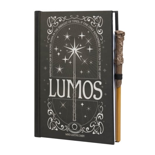 Cuaderno Premium A5 Con Luz Harry Potter Lumos Maxima