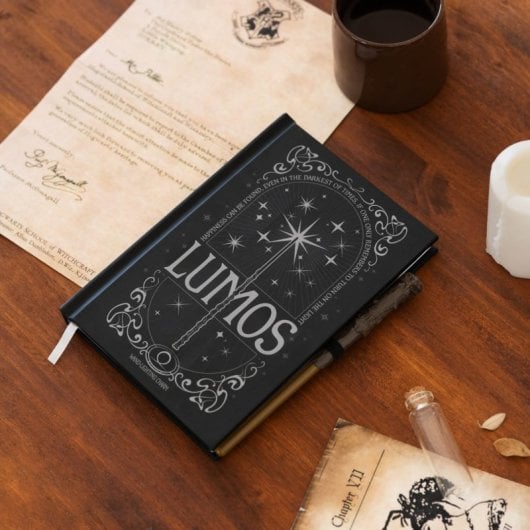 Cuaderno Premium A5 Con Luz Harry Potter Lumos Maxima