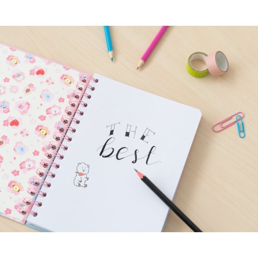 Cuaderno A5 Bt21 Sakura