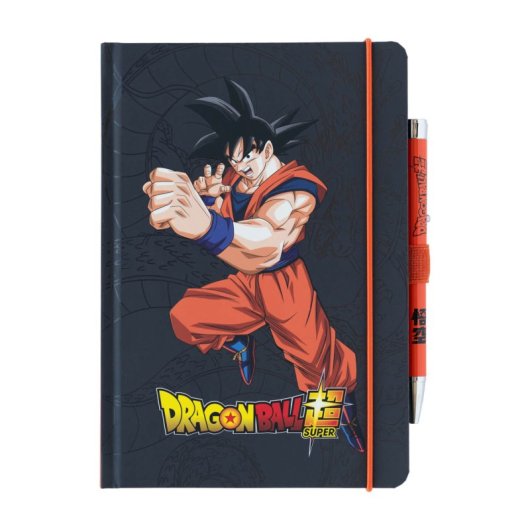 Premium-A5-Notizbuch mit Dragon Ball Super Goku-Projektorstift