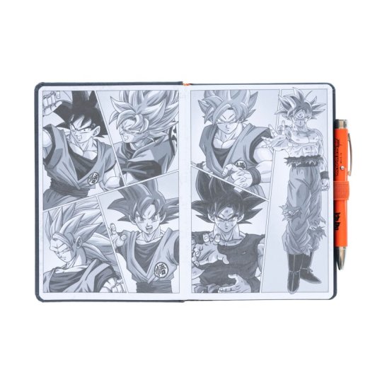 Premium-A5-Notizbuch mit Dragon Ball Super Goku-Projektorstift