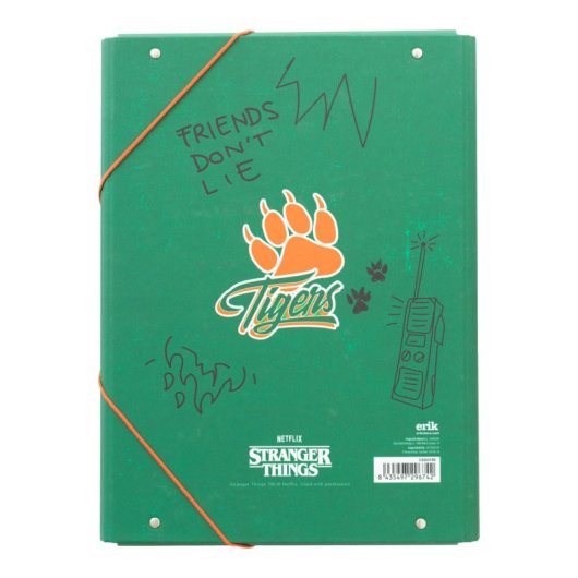 Carpeta Solapas Stranger Things High School