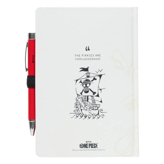 Premium-A5-Notizbuch mit One Piece Netflix-Projektorstift
