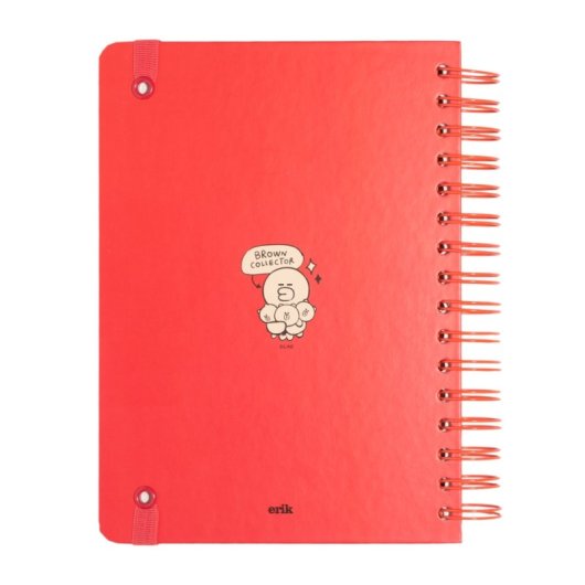 A5 Bullet Line Friends Notizbuch mit liniertem Einband