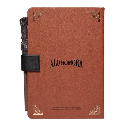 Cuaderno A5 Con Boligrafo Varita Harry Potter