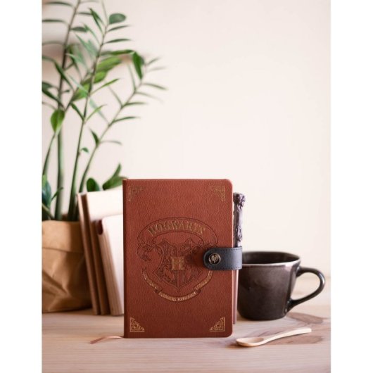 Cuaderno A5 Con Boligrafo Varita Harry Potter