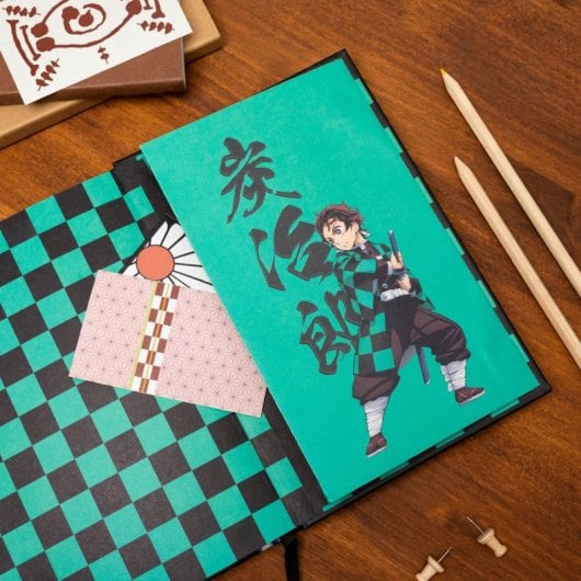 Caderno Premium A5 Demon Slayer