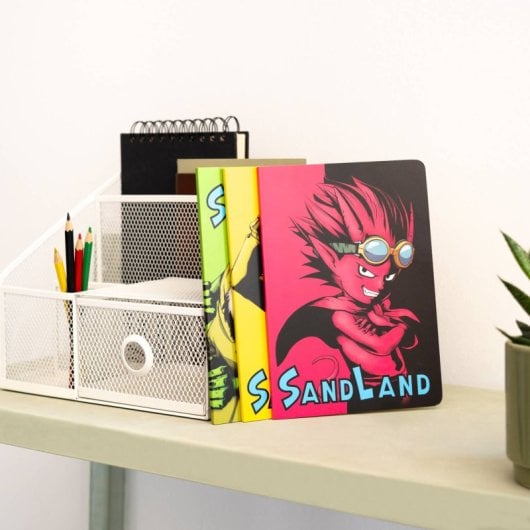 Pack 3 Cuadernos A5 Sand Land Beelzebub, Rao Y Thief