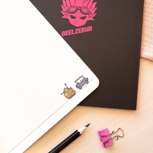 Pack 3 Cuadernos A5 Sand Land Beelzebub, Rao Y Thief