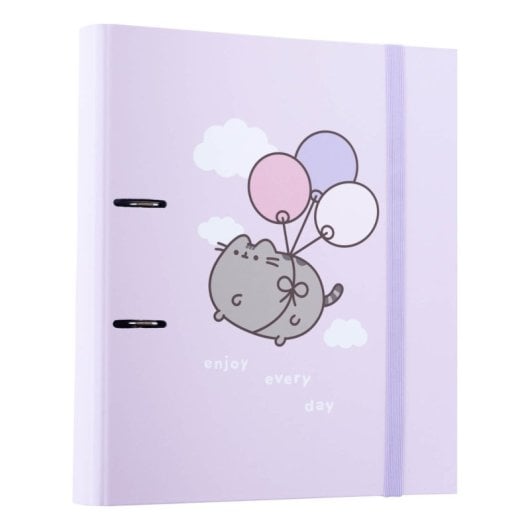 Carpeta 2 Anillas Pusheen Moments