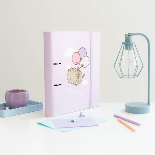Carpeta 2 Anillas Pusheen Moments