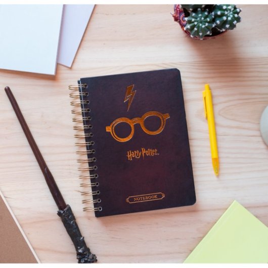 Cuaderno Tapa Forrada A5 Bullet Harry Potter