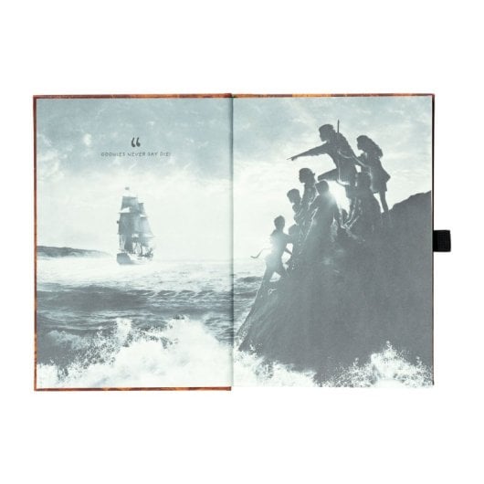 Quaderno A5 Premium con proiettore a penna La mappa del tesoro dei Goonies