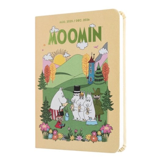 Agenda scolastica 2025/2026 Settimanale Tascabile 17 Mesi Moomin
