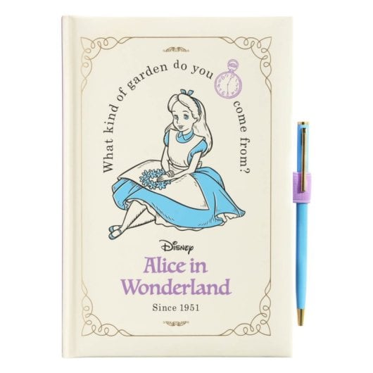 Cuaderno Premium A5 Con Boligrafo Disney Alicia En El Pais De Las Maravillas