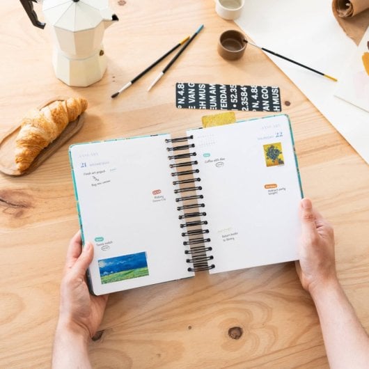 Agenda Escolar 2025/2026 Dia Pagina A5 12 Meses Van Gogh Museum