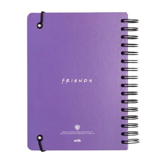A5 Bullet Friends Notizbuch mit liniertem Einband