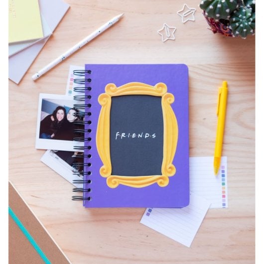 A5 Bullet Friends Notizbuch mit liniertem Einband