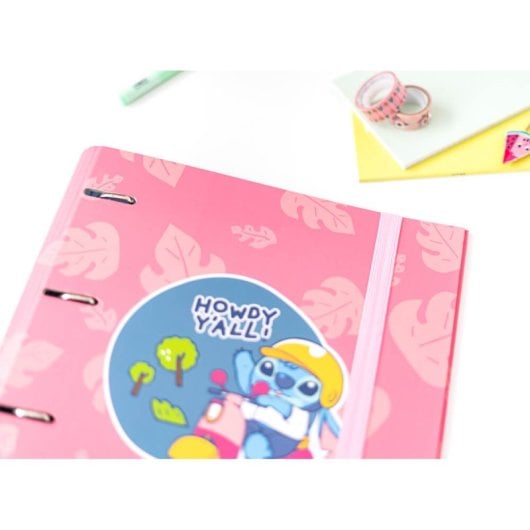 Carpeta 4 Anillas Disney Stitch