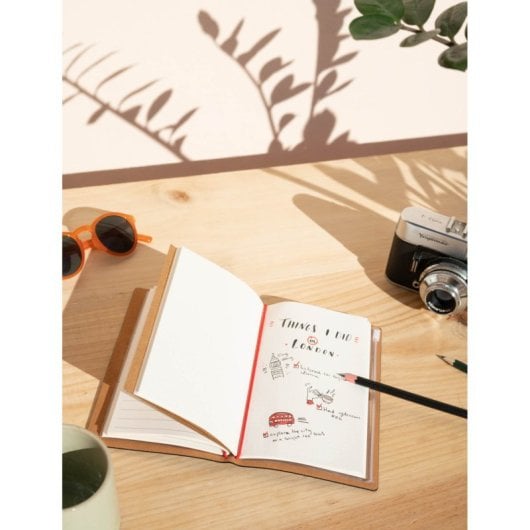 Cuaderno De Viaje Tapa Cuero Wanderlust
