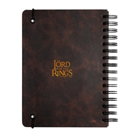 A5 Notizbuch mit liniertem Einband Der Herr der Ringe