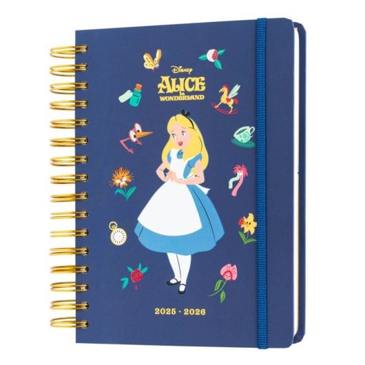 Agenda Escolar 2025/2026 Dia Pagina A5 12 Meses Disney Alicia En El Pais De Las Maravillas