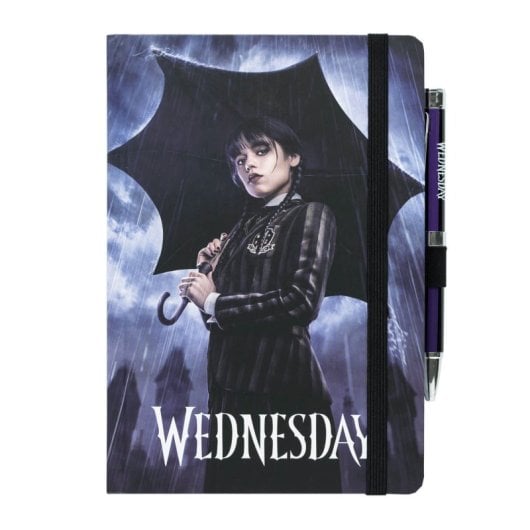 Carnet de notes A5 Premium Wednesday avec stylo projecteur