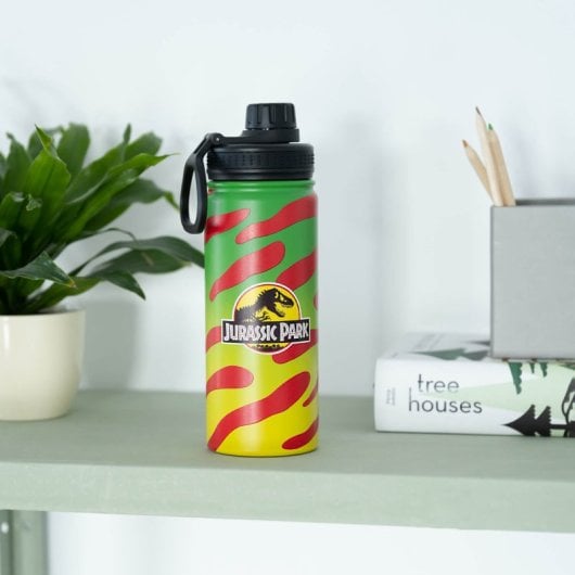 Bouteille métallique chaude et froide 500 ml Jurassic Park