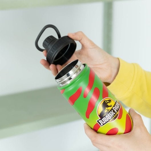 Bouteille métallique chaude et froide 500 ml Jurassic Park