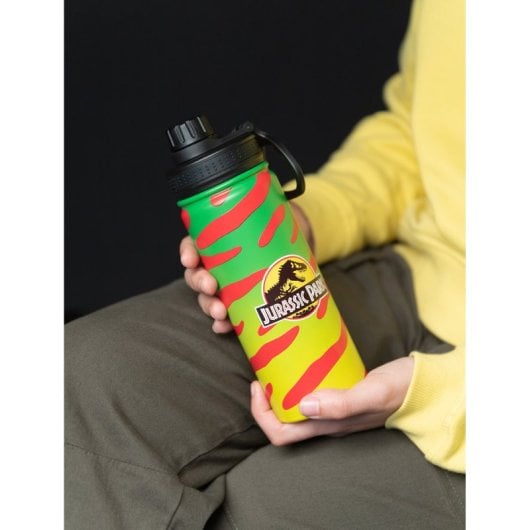 Bouteille métallique chaude et froide 500 ml Jurassic Park