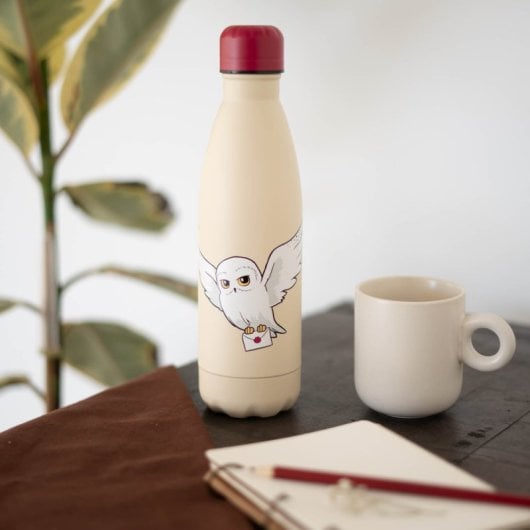 Bouteille en métal chaud et froid 500 ml Harry Potter Hedwige
