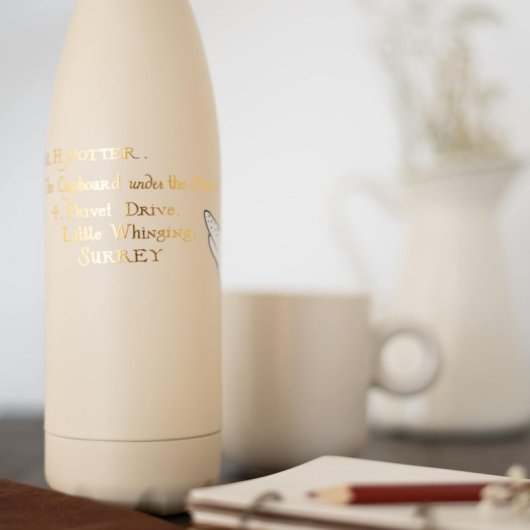 Bouteille en métal chaud et froid 500 ml Harry Potter Hedwige
