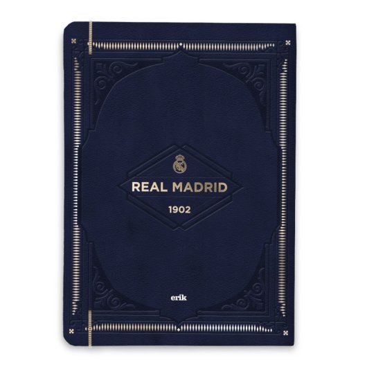 Cuaderno Tapa Forrada Premium Pu Real Madrid