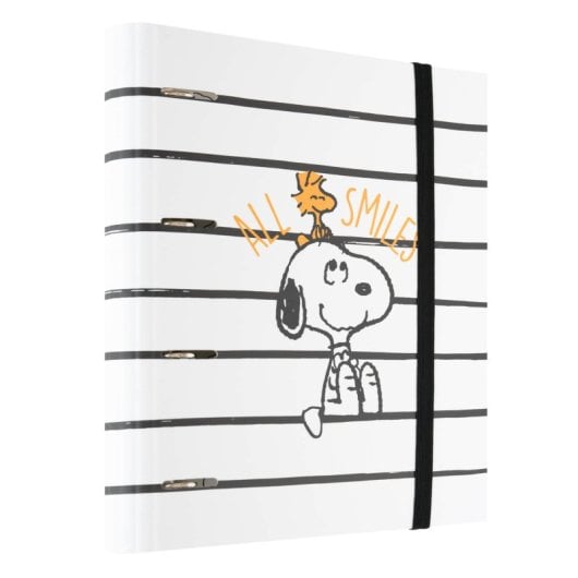 Carpeta 4 Anillas Snoopy Lazy Days