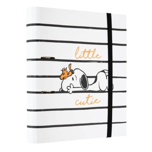 Carpeta 2 Anillas Snoopy Lazy Days