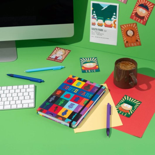 Premium-South-Park-Notizbuch im A5-Format
