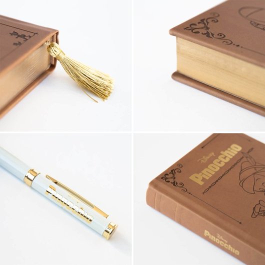 Set Cuaderno Premium A5 Con Boligrafo Disney Pinocho