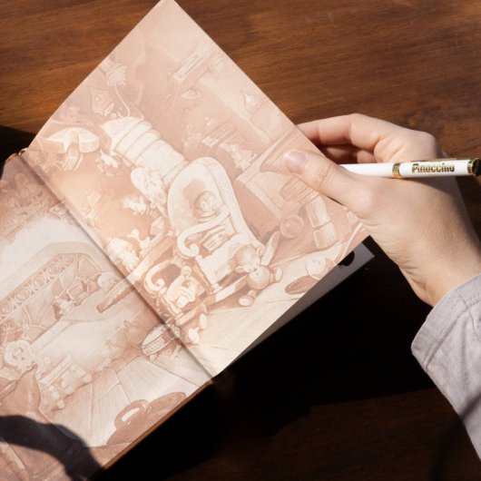 Set Cuaderno Premium A5 Con Boligrafo Disney Pinocho