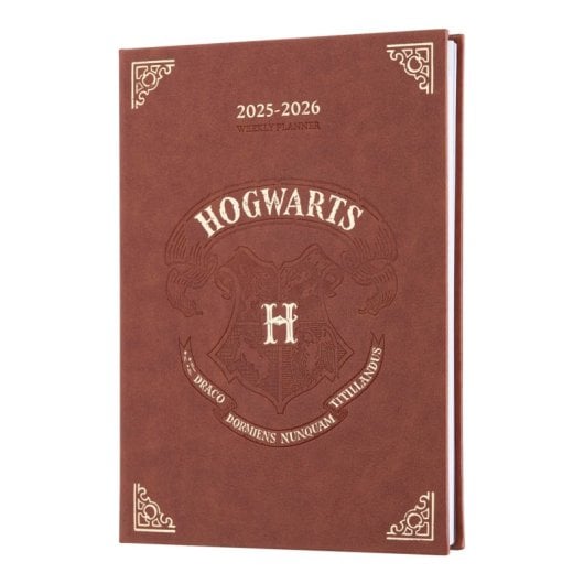 Agenda Escolar 2025/2026 Semana Vista A5 Con Lomo 17 Meses Harry Potter