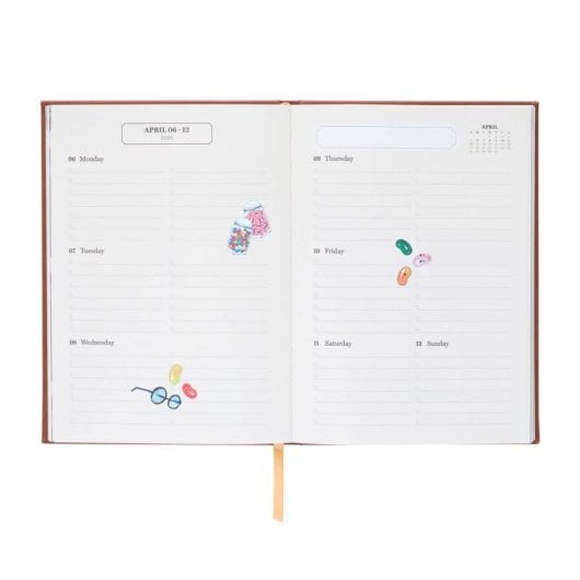 Agenda Escolar 2025/2026 Semana Vista A5 Con Lomo 17 Meses Harry Potter