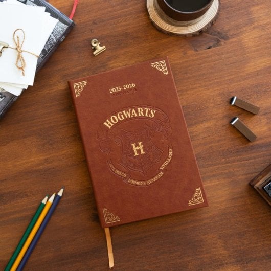 Agenda Escolar 2025/2026 Semana Vista A5 Con Lomo 17 Meses Harry Potter