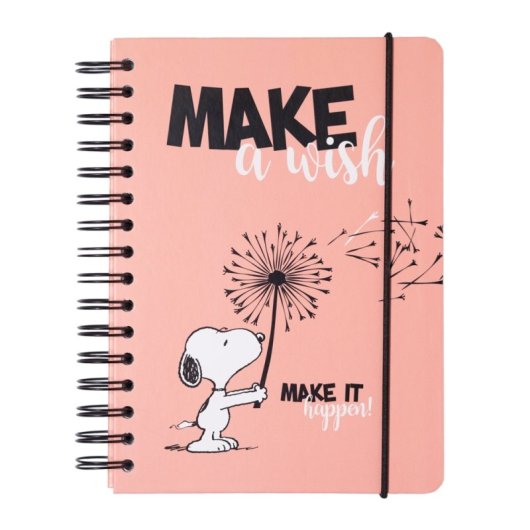 Cuaderno Tapa Forrada A5 Bullet Snoopy