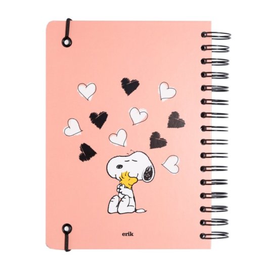 Cuaderno Tapa Forrada A5 Bullet Snoopy