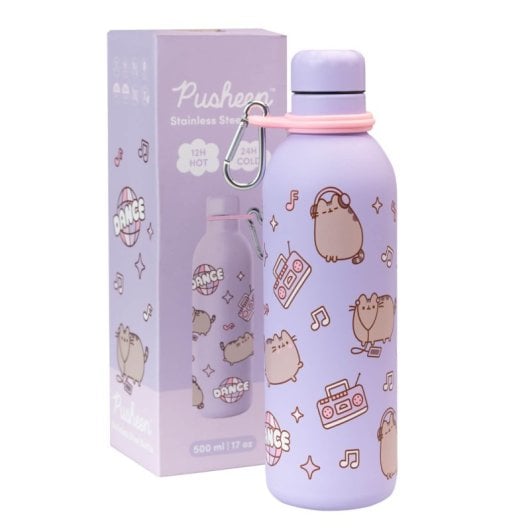 Botella Metalica Hot&cold 500ml Pusheen Moments