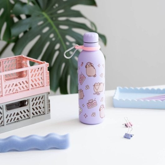 Botella Metalica Hot&cold 500ml Pusheen Moments